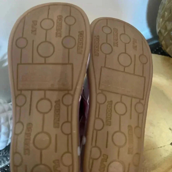 SQUEAKY FEET PINK & BLING SANDALS NIB SIZE 10 - Picture 6 of 9